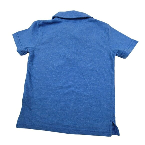 Jumping Beans Blue Polo Shirt Size 3T Toddler Cotton/Poly   JH993 - Picture 3 of 4
